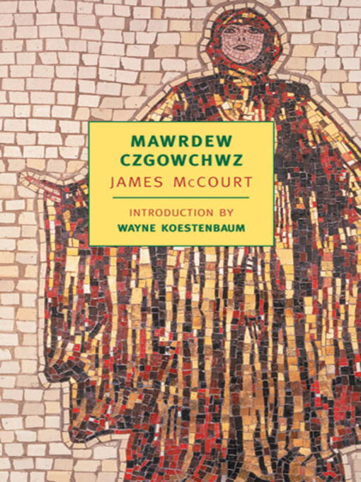 Title details for Mawrdew Czgowchwz by James McCourt - Available